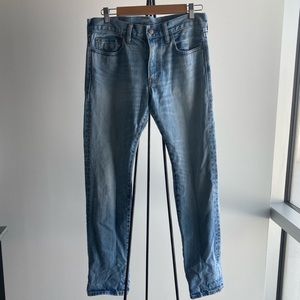 J. Crew men’s blue jeans
